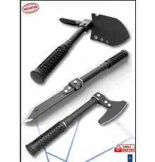 Katlanır Kürek Kazma Multitools Kamp Seti