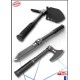Katlanır Kürek Kazma Multitools Kamp Seti