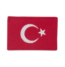 Türk Bayrağı Patch Kırmızı Nakış