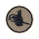 Osmanlı Tuğrası Silikon Patch Arma