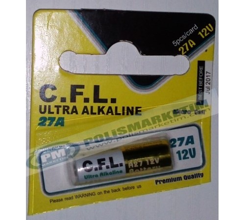 C.F.L ALKALINE 27A PİL