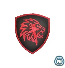 Aslan Kırmızı Siyah Patch