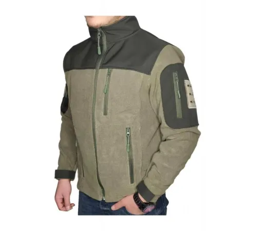 Haki Softshell Parçalı Taktik Polar