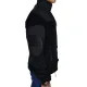 Siyah Softshell Parçalı Taktik Polar