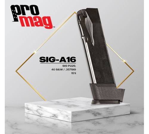 PROMAG Sig Sauer® P229™ .40 S&W & .357 SIG (15 Kapasite)