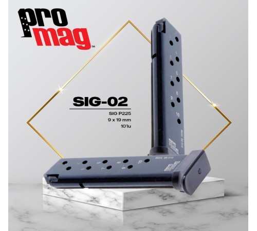 PROMAG Sig Sauer® P225™ 9mm (10 Kapasite)