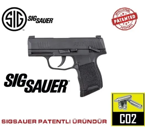 Sig Sauer P365 Black Havalı Tabanca 4.5MM CO2