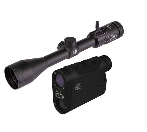 SİG SAUER BUCKMASTERS 1500 LAZER MESAFE ÖLÇER & 3-9X40MM DÜRBÜN