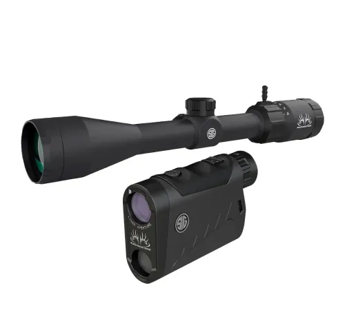 SİG SAUER BUCKMASTERS 1500 LAZER MESAFE ÖLÇER & 3-12X44MM DÜRBÜN