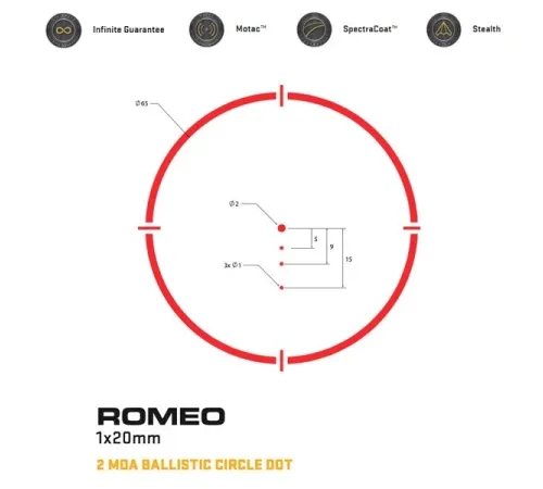 SIG SAUER ROMEO 4H RED DOT NİŞANGAH SOR43011