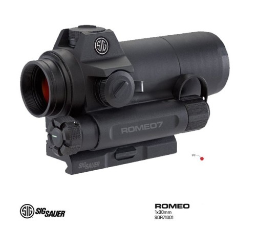 SIG SAUER ROMEO 7 FULL SIZE RED DOT