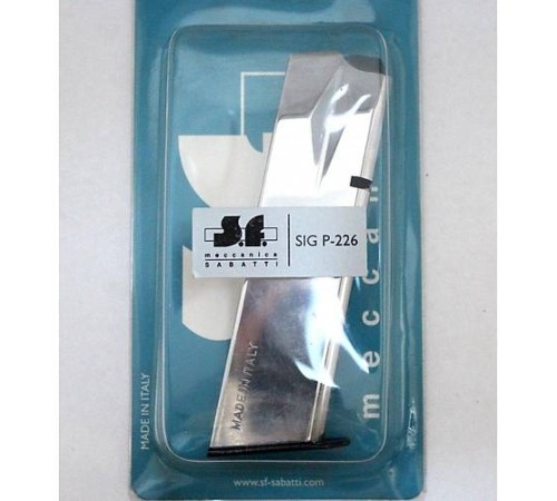 SIG SAUER P226 SABATTİ TABANCA ŞARJÖRÜ KROM