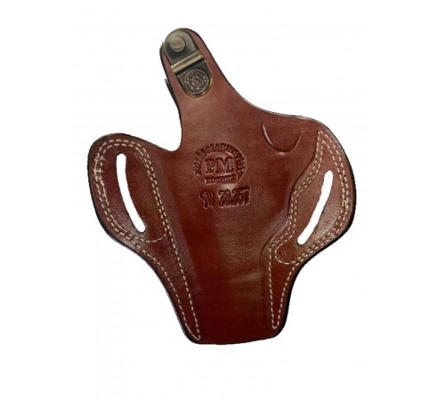Deri 38 Kalibre Smith&Wesson Tam Kelebek Kahverengi Kılıf 4’’