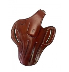Deri 38 Kalibre Smith&Wesson Tam Kelebek Kahverengi Kılıf 4’’