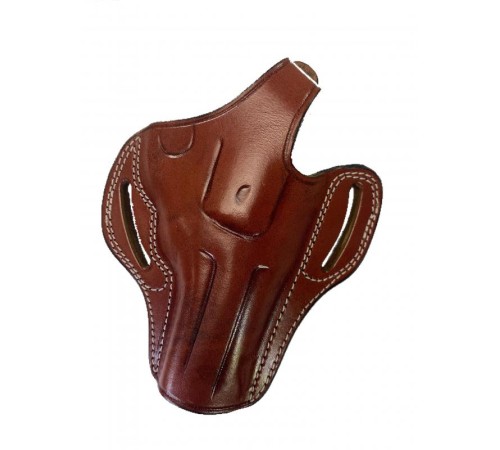 Deri 38 Kalibre Smith&Wesson Tam Kelebek Kahverengi Kılıf 4’’