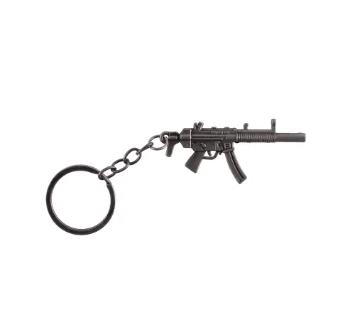 Gerçekçi Özel Tasarım Çinko Anahtarlık Mp-5
