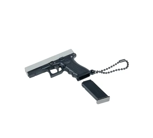 Gri Glock Hareketli Anahtarlık