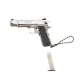 Nikel Colt 1911 Hareketli Anahtarlık