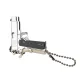 Nikel Colt 1911 Hareketli Anahtarlık