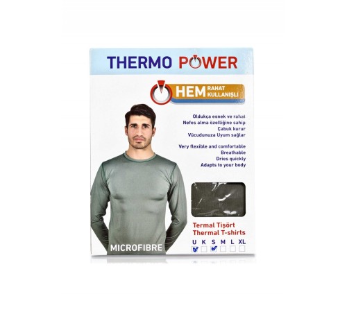 Mikro Fiber Tişört Thermo Power