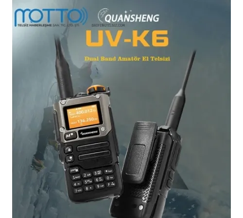 Quansheng UV-K6 El Telsizi