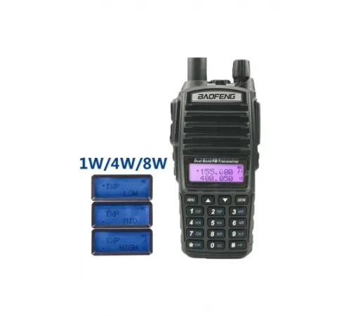Baofeng UV-82 Dual Bant El Telsizi (VHF+UHF) 8 W