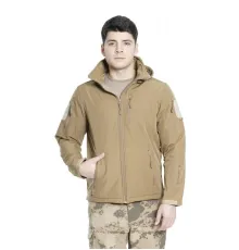Softshell Yağmur Geçirmez Mont Tan
