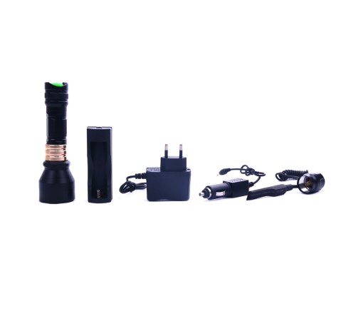 Orjinal 600 Lümen Özel Şarjlı Tüfek Avcı Feneri Watton Wt-016