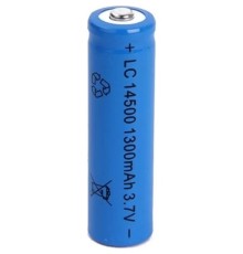 Watton 14500 3.7V 1300MAH Aa Şarj Edilebilir Pil (El Feneri Pili) Tekli