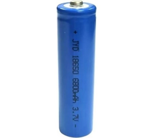 18650 Şarjlı Pil (El Feneri Pili) 3.7VOLT 6800MAH  Tekli