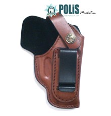 Atkılı , İç Dış , Maşalı , Deri Kılıf   6.35 mm (kahve)