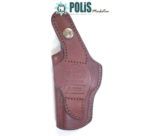 Atkılı , İç Dış , Maşalı , Deri Kılıf 7.65 mm (kahve)