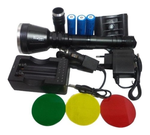 Watton WT-020 800 Lümen T6 Tüfek Aparatlı Avcı Feneri